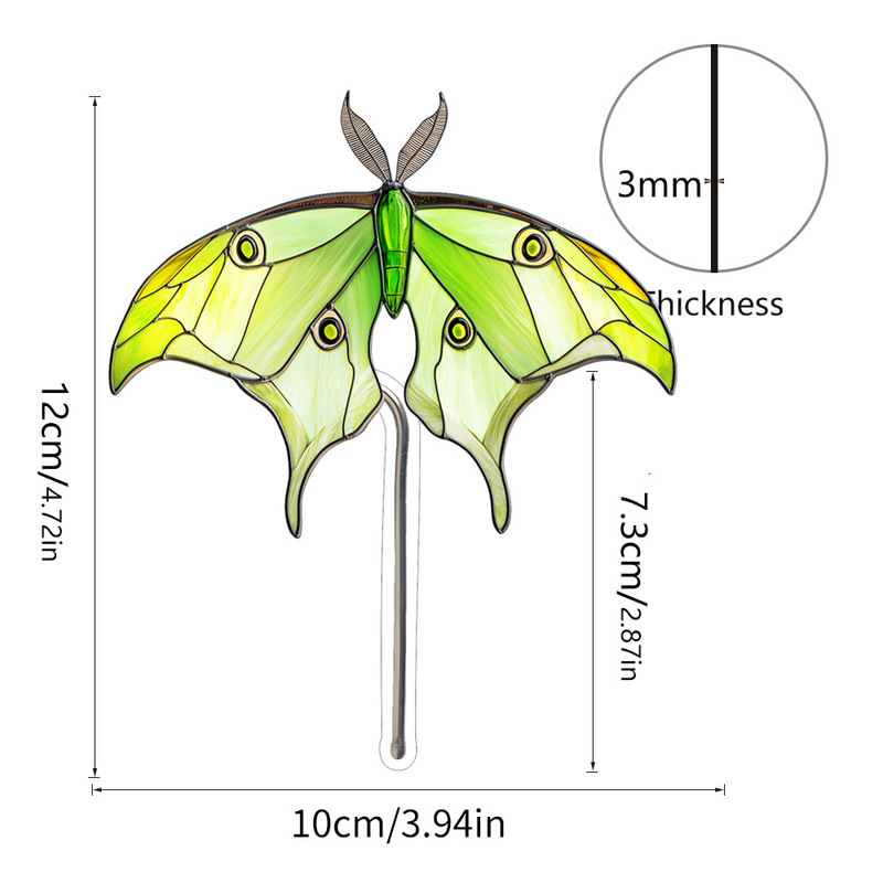 TYU570-676アクリル鉢植え小鳥カタツムリプラグイン植木鉢装飾トロリーガラス床挿し|undefined