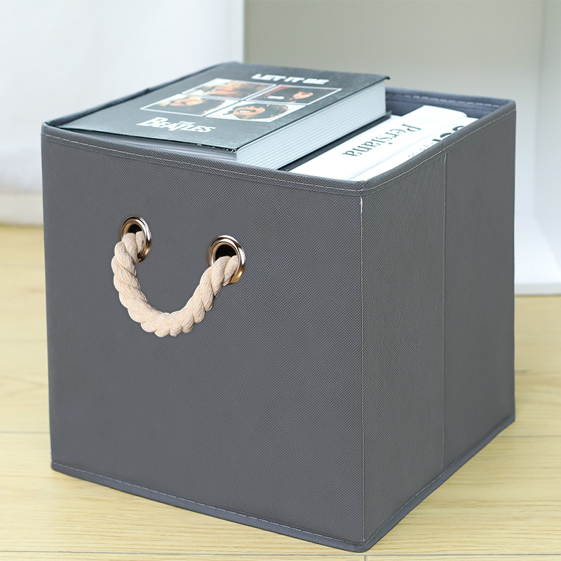 Amazon descubierto caja de almacenamiento de juguete cesta plegable caja de almacenamiento cajón armario caja de almacenamiento al por mayor