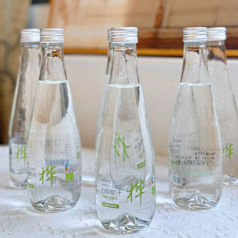 白樺樹液オリジナル森林植物飲料 330 ミリリットル/ボトル * 6 天然液体全箱白樺水工場卸売|undefined