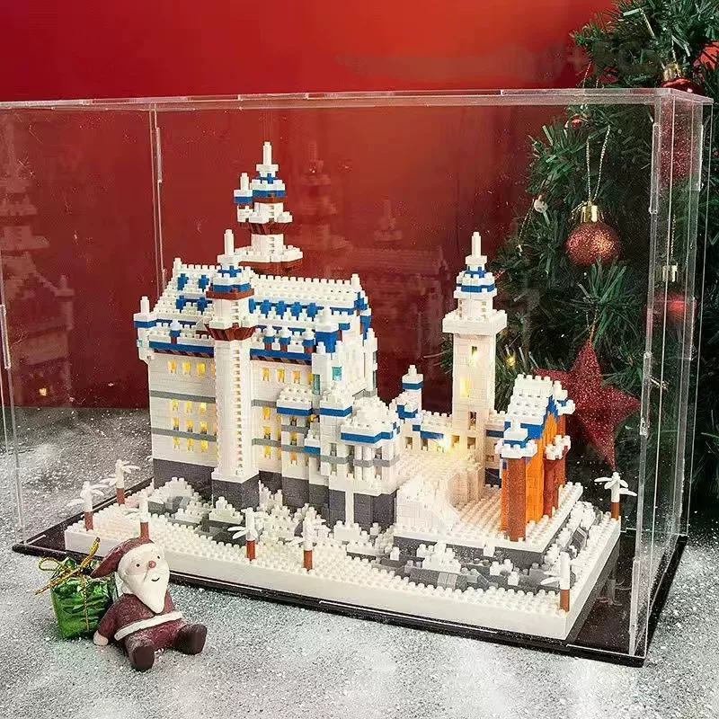 Конструктор (Lego) серия «Замок» — наборы из мелких деталей, модели достопримечательностей (разное количество деталей)