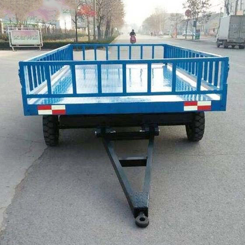 销售大吨位厂区搬运车 牵引平板拖车车间运输车100吨平板车