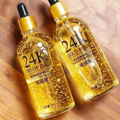 【48時間以内に出荷】24k精華液ニコチン酸アミド顔ヒアルロン酸原液人参スキンケアエッセンス