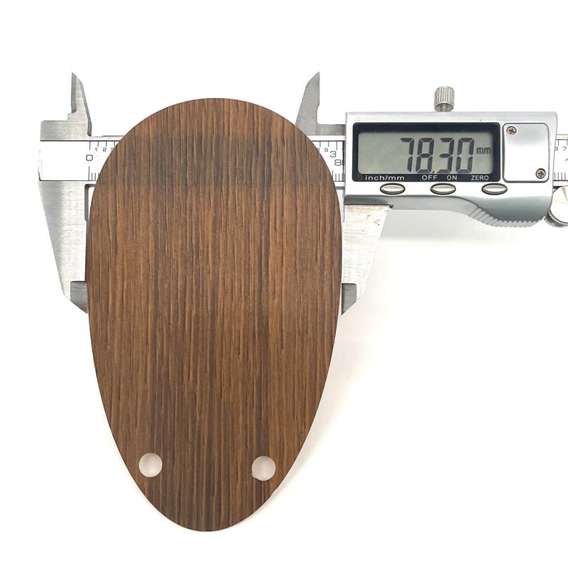 定 制加工木纹电镀智能时钟蓝牙音响带无线充数字显示PC面板0.6mm