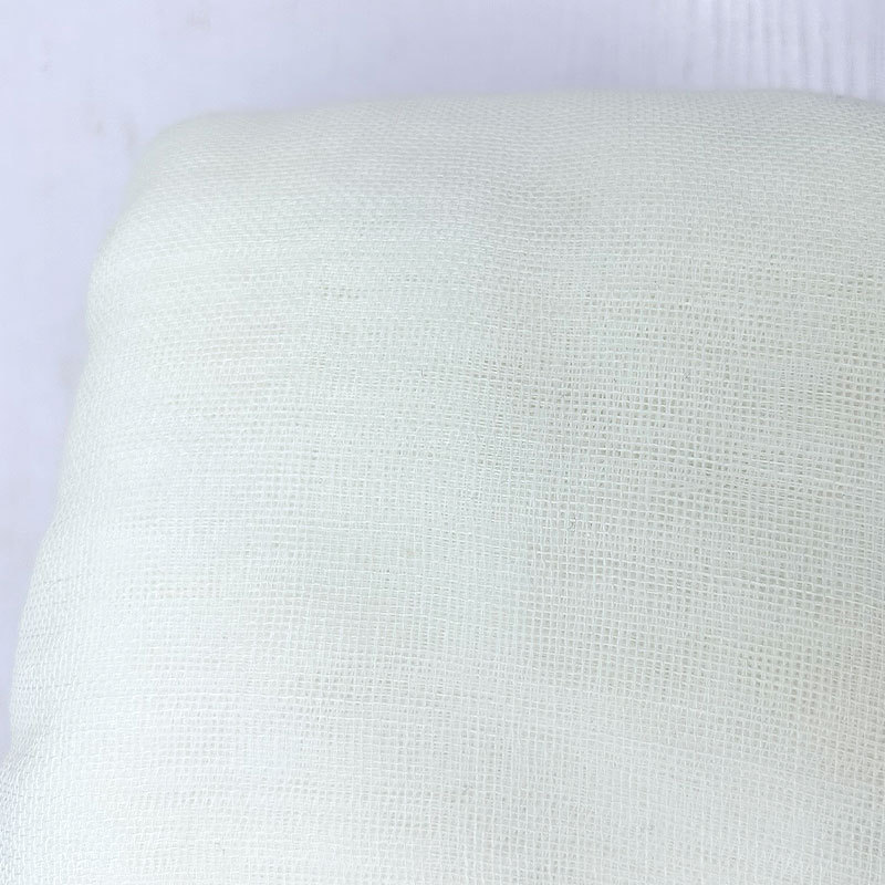 Quilt de lona de lona de lona de lana de algodón tela de malla de lana de lana de poliéster blanqueado de lona de algodón para textiles caseros forro de almohada