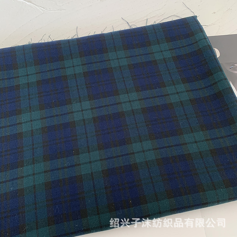 빈티지 아카데미 스타일 영국 녹색 색상 세트 조끼 세트 바지 셔츠 주름 치마 격자 무늬 원단
