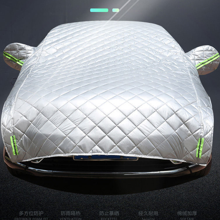 Car cover half cover hail-proof sun-proof rain-proof heat insulation Four Seasons Universal half-body sun-proof front windshield car cover car cover