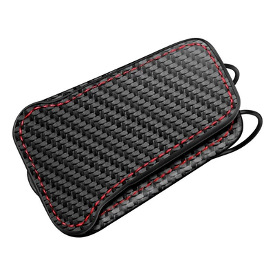 Car Bill Holder, Car Glasses Clip/Bill Clip - naked-clip-carbon-fiber-pattern