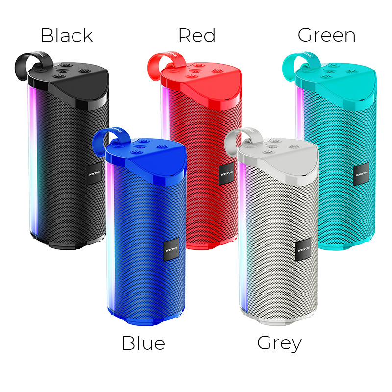 2021 new pattern Bluetooth Speaker IPX7 waterproof Colorful Luminescence band portable battery Dual speakers outdoors wireless sound