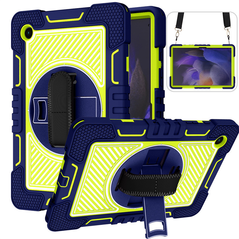 Aplicable para Samsung Tab S8Plus soporte rotatorio de contraste de color S7 cinturón cubierta plana T870 X800 image 10