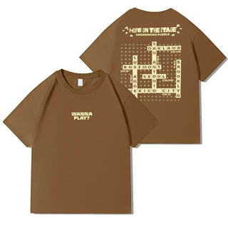 跨境热销T恤嘻哈短袖新款jhope HOPE ON THE STAGE t-shirt