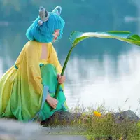 Двумерный костюм Cai Wenji, полный комплект оригинального королевского аниме Cai Wenji Tianlai Xuan Yin, костюм для косплея