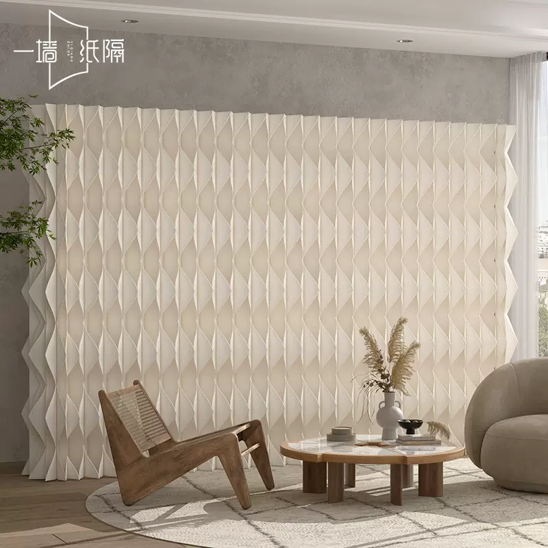 简约屏风多功能隔断创意纸墙办公室挡板围栏门店遮阳可移动背景板