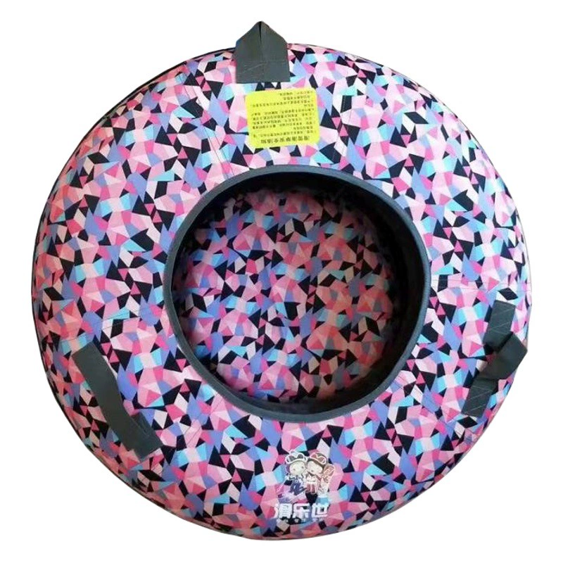 Детское лыжное кольцо толщиной 90 см, износостойкое Надувное резиновое лыжное кольцо, Морозостойкое красочное лыжное колесо, оптовая продажа с фабрики