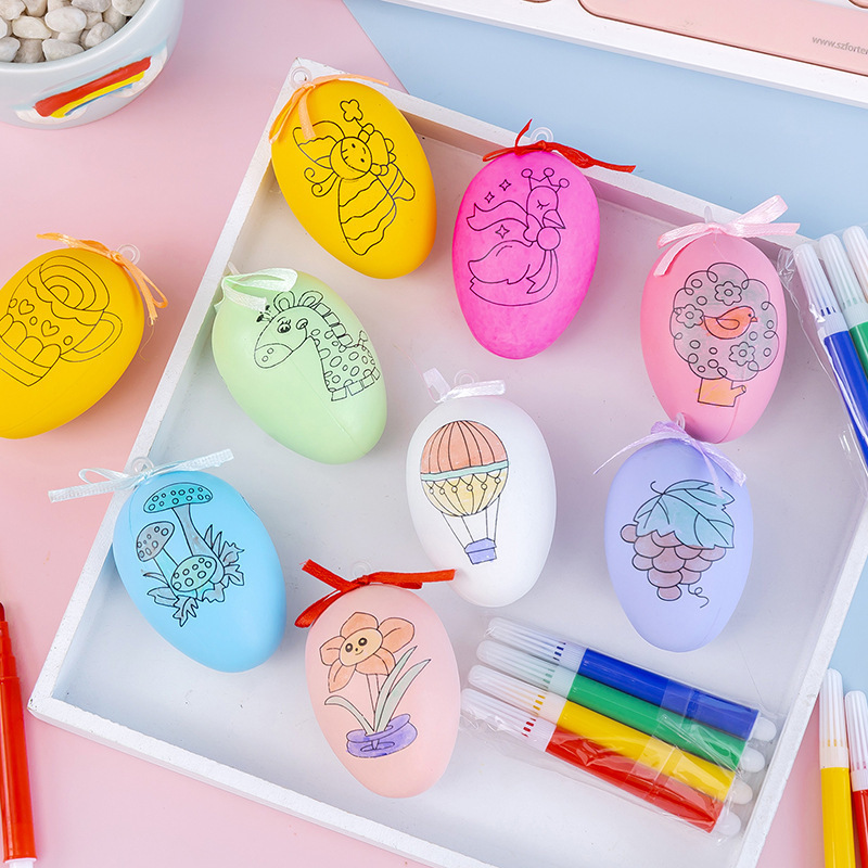 Huevos de Pascua DIY para Pintar de EPS para Niños y Jardín de Infantes image 4