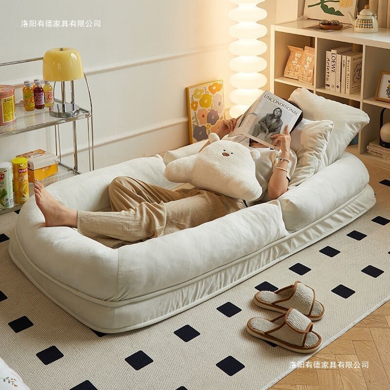Human Dog Bed Sofa Chair Lazy Bedroom Internet Celebrity Giant Folding Balcony Tatami Foldable Single Bed