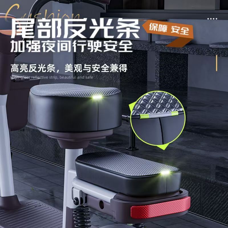 电动车防水防晒坐垫套电瓶车电动自行车全包皮革坐垫四季通用款