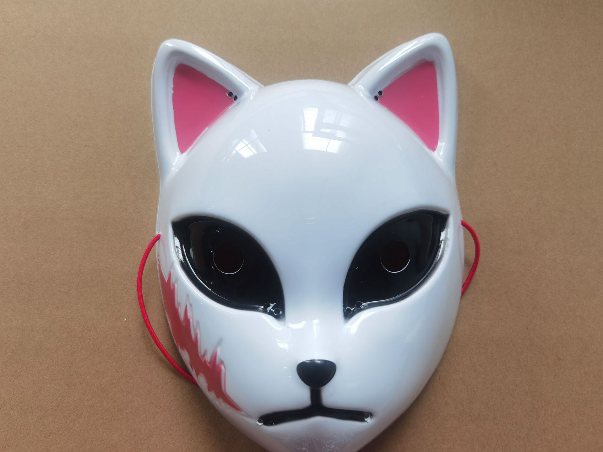 Ghost Blade carbón Zhilang conejo máscara luminosa EL máscara luminosa/Fabricante de producción/yamasun exclusivo