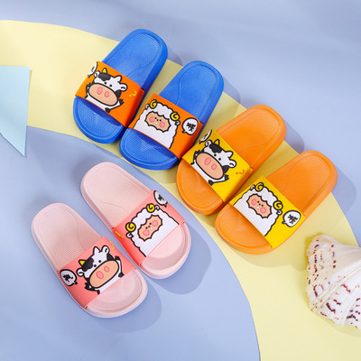 新款儿童拖鞋夏季卡通小男孩浴室洗澡室内凉拖鞋中小女童防滑拖鞋