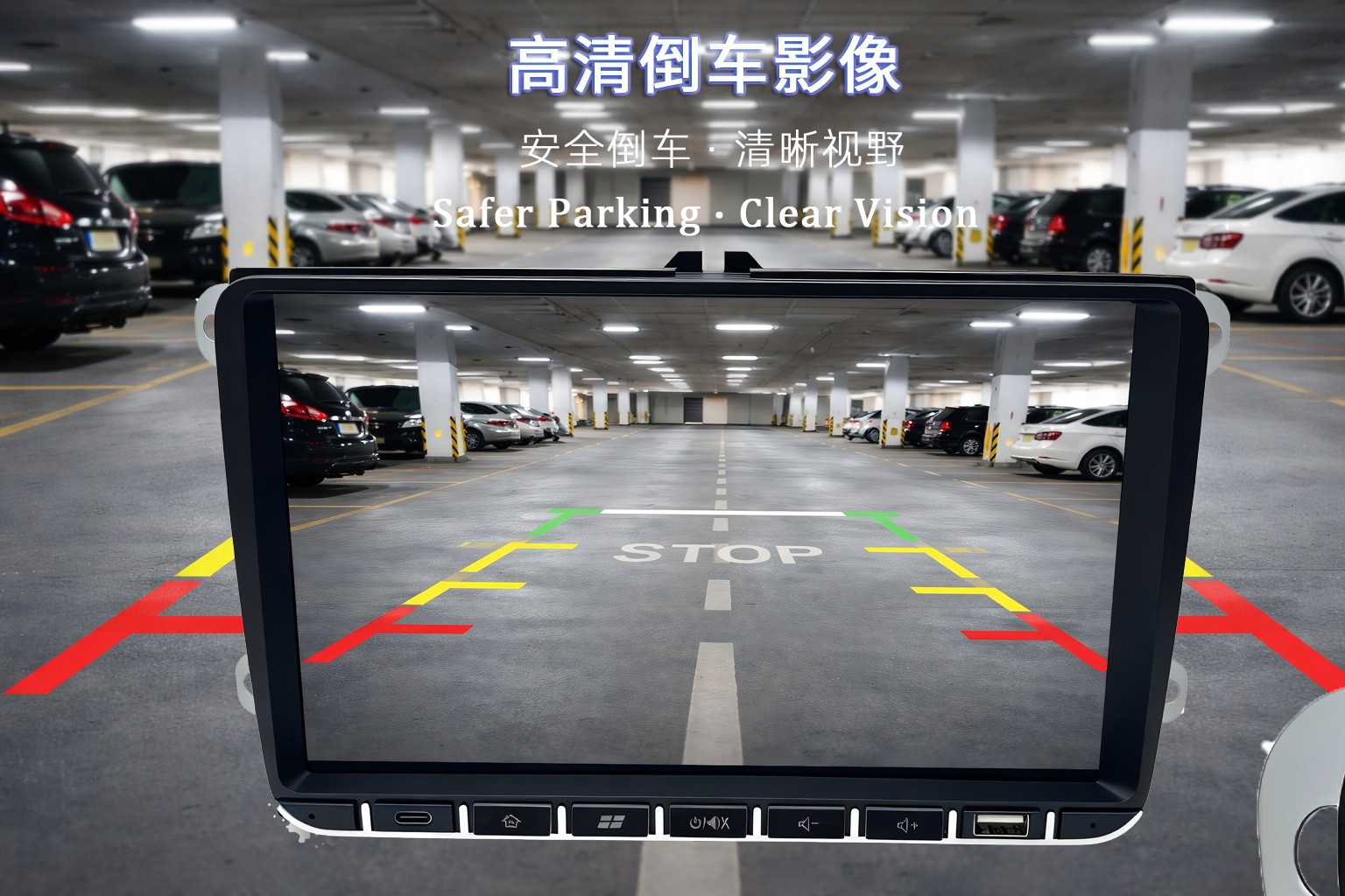 Suitable for Volkswagen 9inch Wireless Carplay Car Central Control Navigation High-Definition Large-Screen Bluetooth Car Mp5