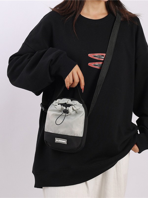 Teléfono móvil taza de agua en una bolsa de montaña deportivo al aire libre ciclismo cuerda de dibujo de hombro bolso portátil bolso