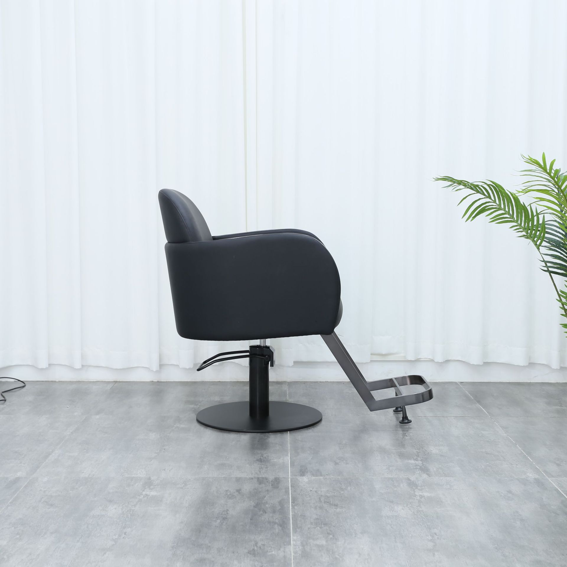 Peluquería, peluquería, peluquería, peluquería, peluquería, peluquería, silla de corte de pelo, silla giratoria, silla de teñido caliente de moda y lujo image 4