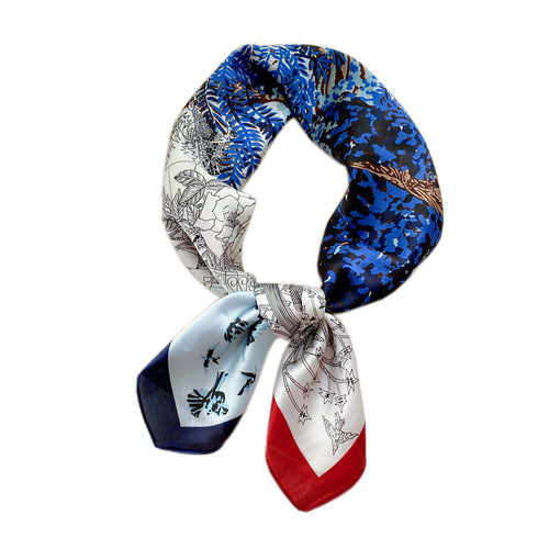 New 70CM small square scarf and small silk scarf for women spring and autumn fashion decoration professional scarf thin Korean style small scarf
