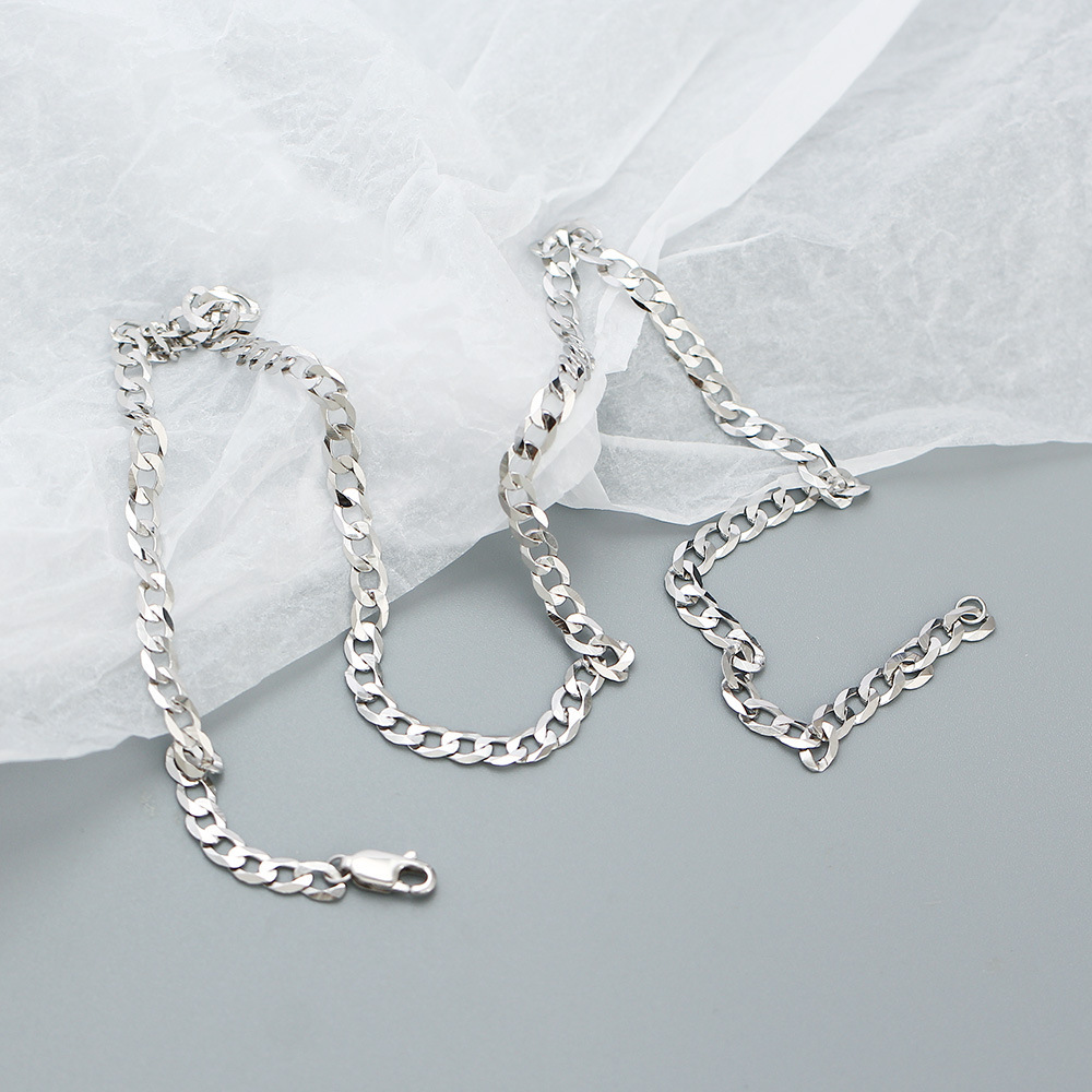 Einfacher Stil Strassenmode Geometrisch Sterling Silber Überzug Halskette display picture 5