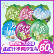 溜溜梅60g*12袋西梅乌梅雪梅情人梅杨梅蜜饯果脯酸甜休闲零食批发