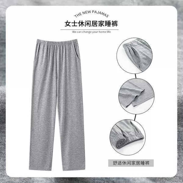 Gray pocket trousers