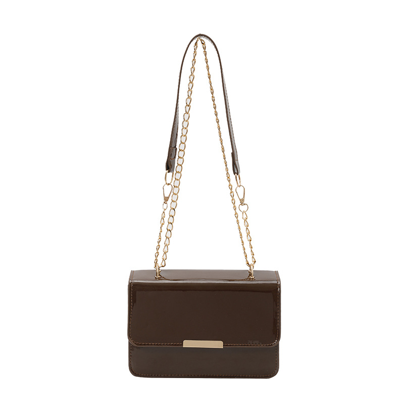 Casual de color sólido de gran capacidad 2026 hermoso estilo de primavera de moda retro cadena debajo de la axila bolso de hombro