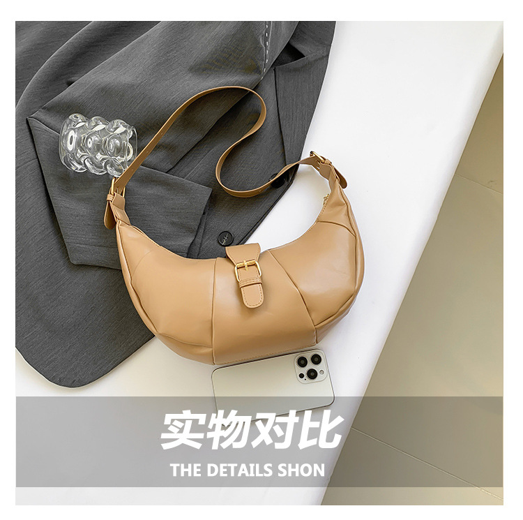 High-end 2024 autumn/winter new underarm bag, handbag, large-capacity commuting single-shoulder crossbody bag, dumpling bag undefined