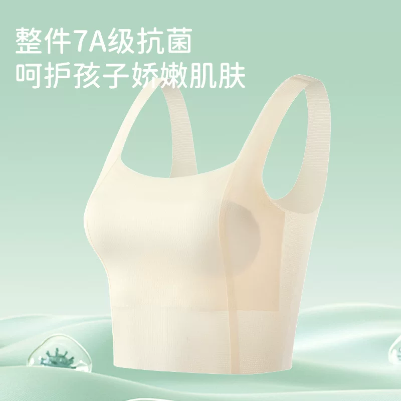 Thin breathable bra top for elementary school students, summer teen girl bra