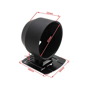 Tax-Included Price Multifunctional Flat Abs Material Iron Car Modification Black Instrument Panel Bracket