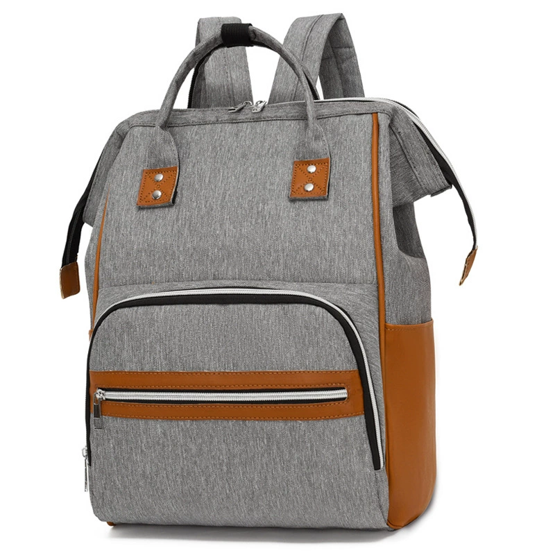 Ретро-сращивание ветра внешняя торговля новая сумка для матери и ребенка USB удобная сумка для путешествий мама сумка простой мама сумка на плечо