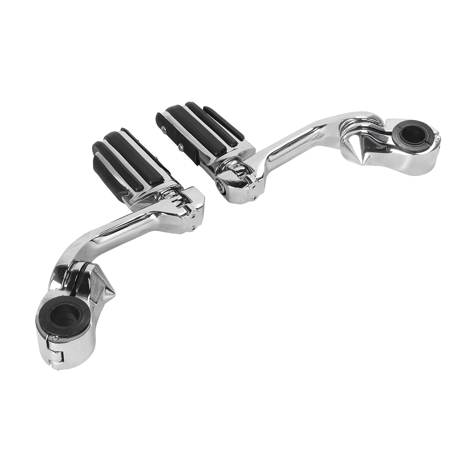 Motorcycle Footrest Combination Long Footrest Bracket Harley Road King Fat Boy Bumper Footrest Guard Bar Rest Bracket