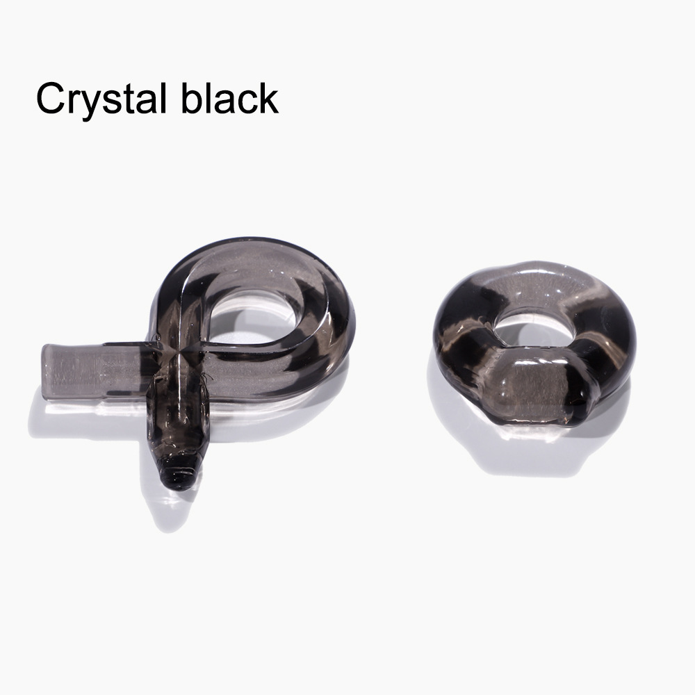 Sexschloss aus Kristall im Bleistiftstil für Männer, Präzisions-Verschlussring, Therapieset, vakuumgeformte Verpackung, zwei als Erwachsene verpackt_voghion.com