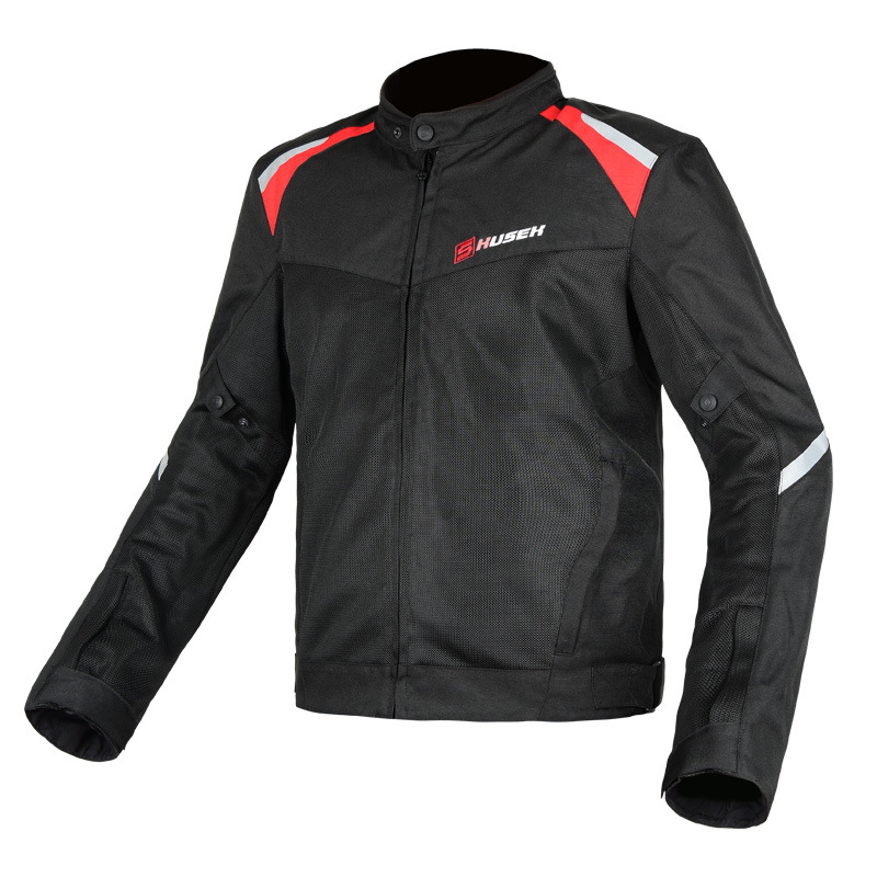 Motocicleta ropa de ciclismo transpirable de malla de cuatro estaciones, ciclismo al aire libre, ropa de motocicleta a prueba de caídas, equipo de protección CE incorporado, ropa de ciclismo, verano