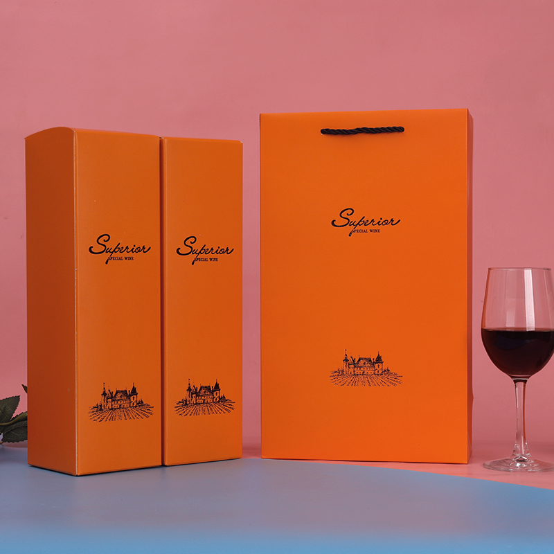 Caja de vino general, caja de papel, bolsa de mano, caja de regalo de vino, caja de embalaje, bolsas de regalo de vino, bolsas de regalo