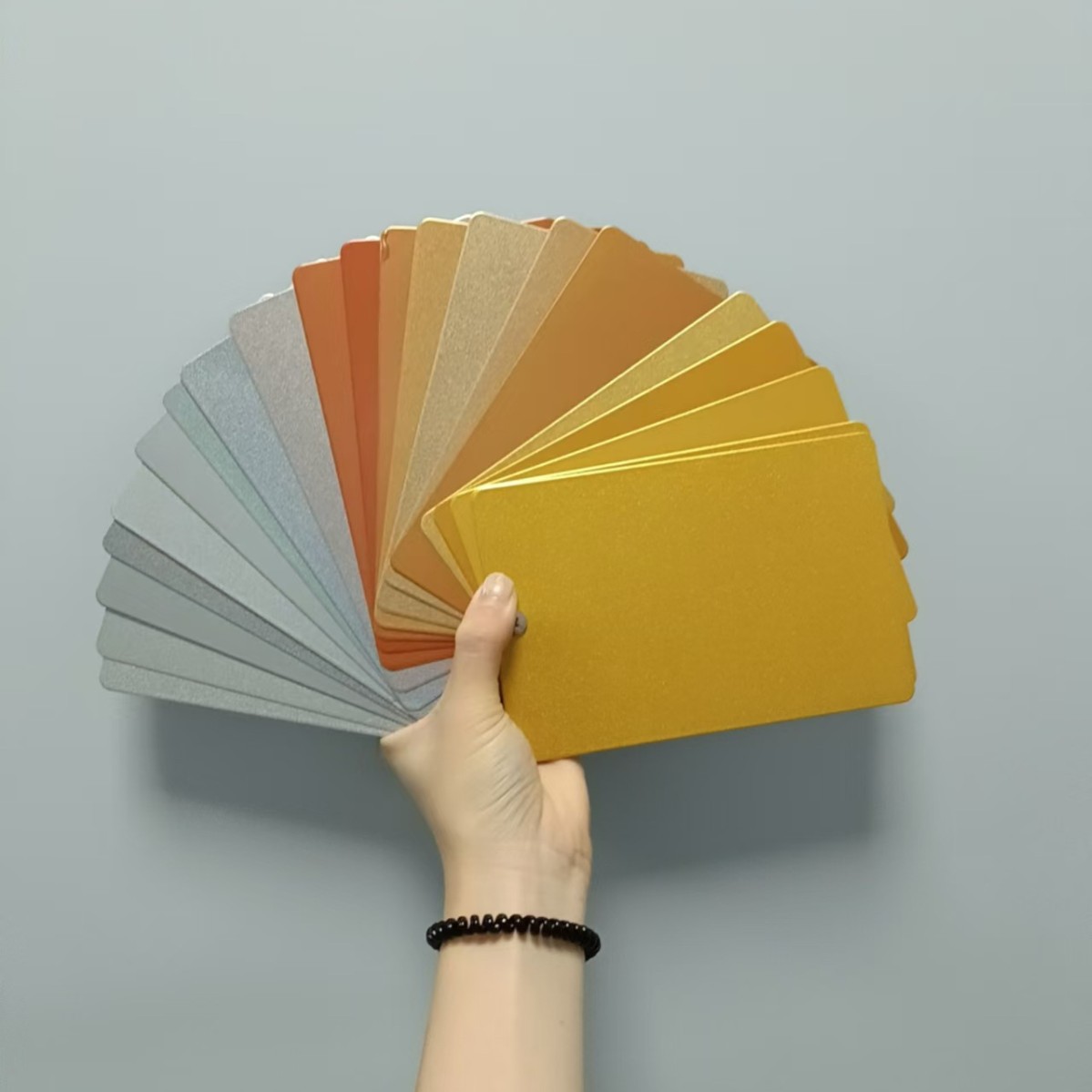 金品粉体涂料塑粉邦定闪银系列