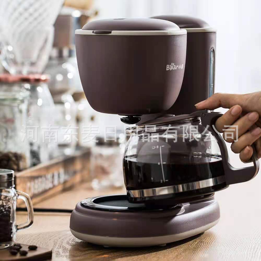 Oso oso máquina de café KFJ-A06Q1/K1 hogar americano 600ml goteo tetera