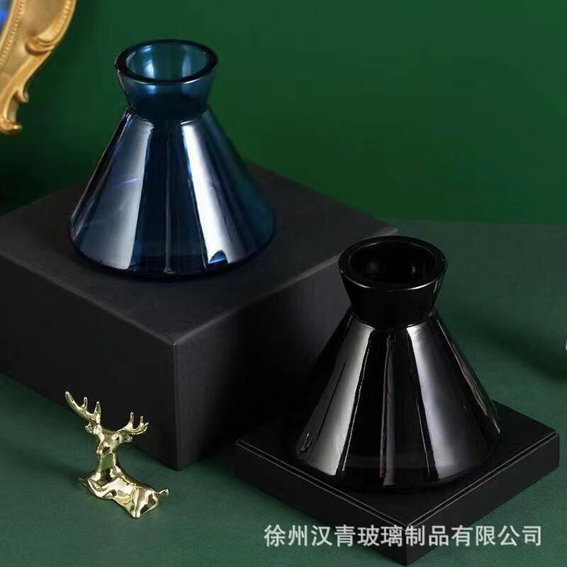 现货批发喇叭口香薰瓶无火藤条扩香瓶玻璃香氛瓶酒店民宿装饰摆件|undefined