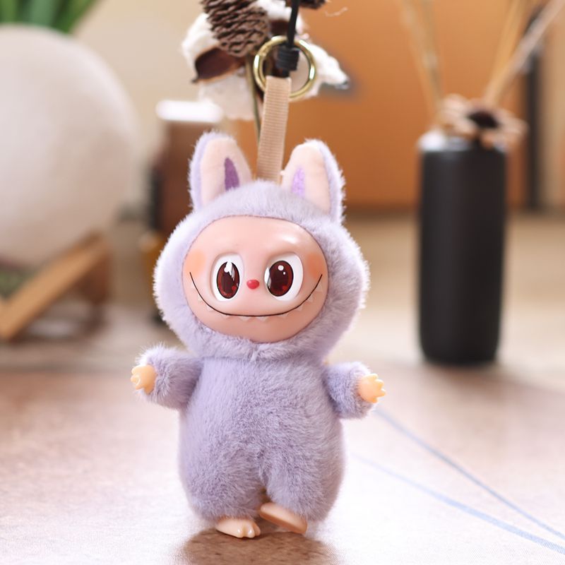かわいいビニールウサギのペンダントぬいぐるみ人形ウサギのバッグペンダントキーホルダー人形人形|undefined