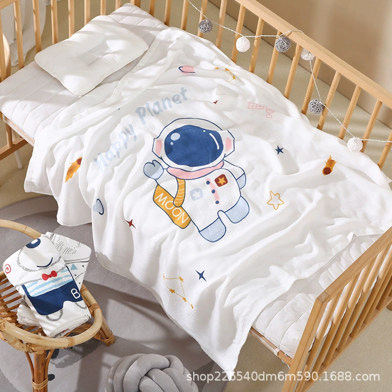 Children's summer gauze silk cool duvet for new born, custom-made