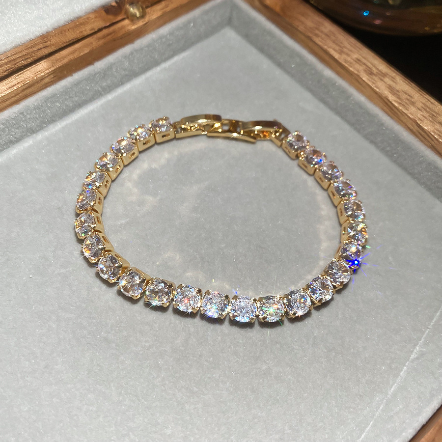 Pulsera de flores cuadrada geométrica de piedra de silicio lujosa pulsera de alta calidad temperamento exquisito personalidad joyas al por mayor