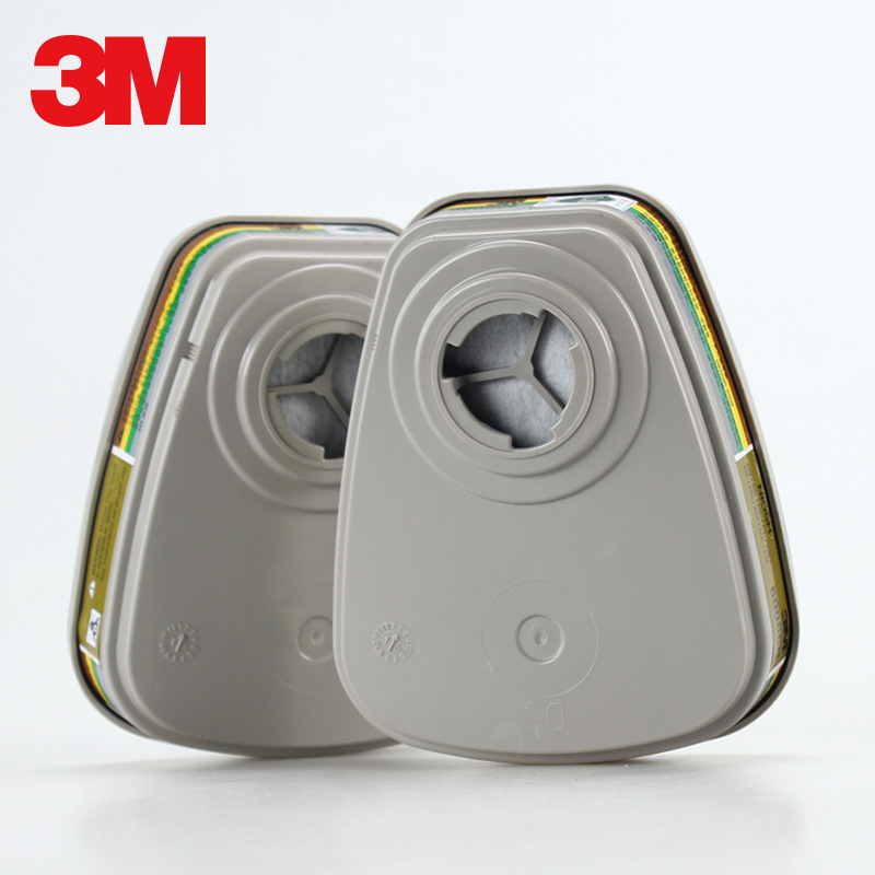 3M6006CN caja de filtro de gas máscara de gas accesorios de filtración de gas orgánico gas ácido amoníaco carboxaminoformaldehído