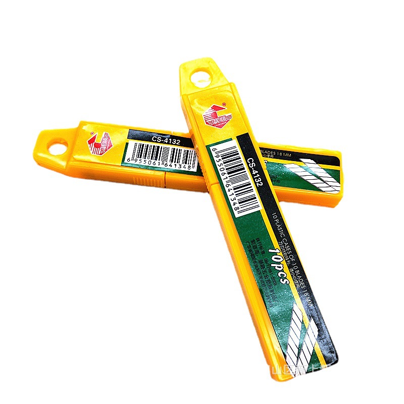 潮顺4132美工刀片 大号介刀片0.5mm裁纸刀片加厚工具刀片厂价直供