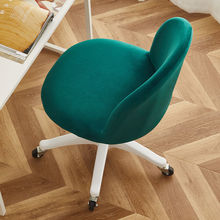 电脑椅卧室书桌椅久坐轻奢舒服小巧学习座椅家用学生小空间旋转椅
