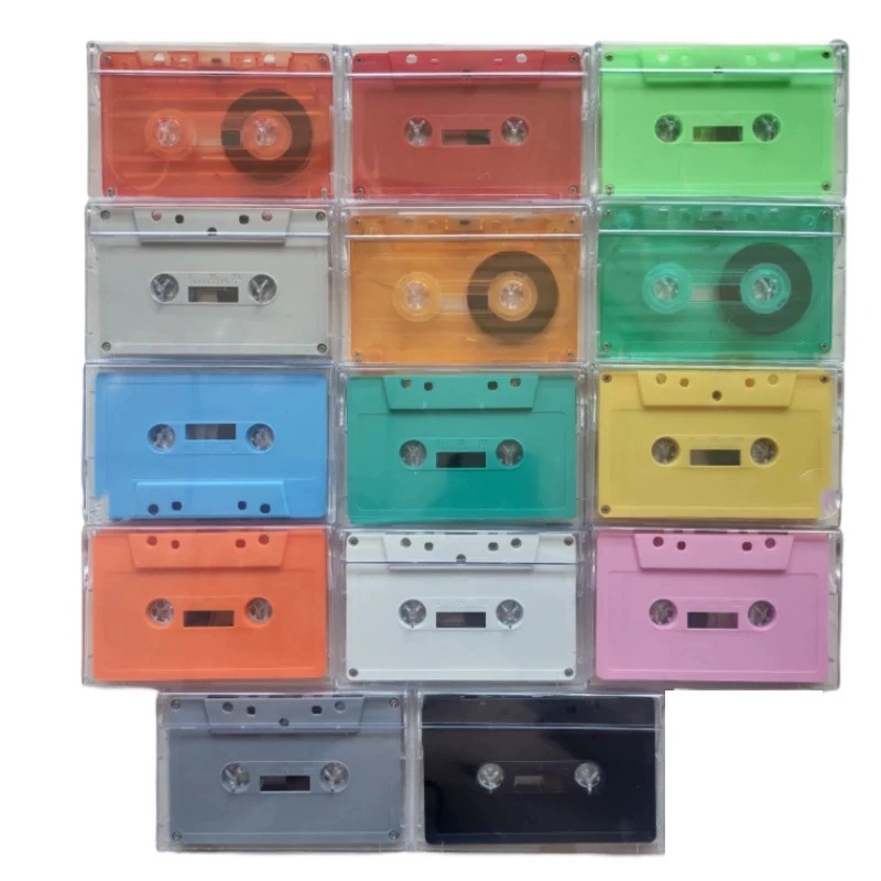 Новая цветная лента 45/90 минут пустая лента ретранслятор Walkman лента кассета ретро лента