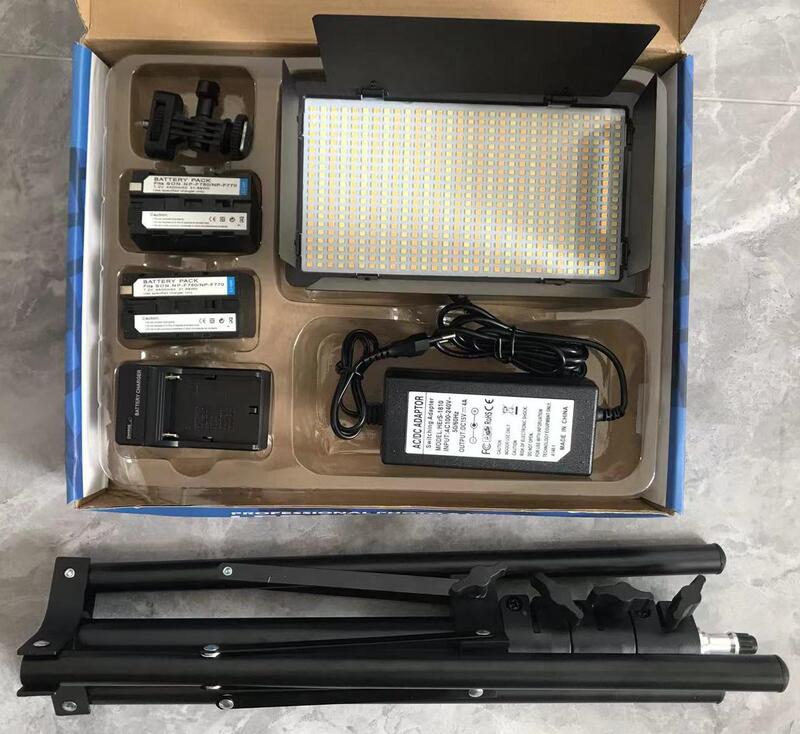 補光灯直播間専用携帯led 600/800撮影ネット赤アナウンサー撮影灯美顔ビデオ|undefined