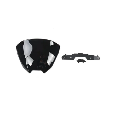 Suitable for Triumph Speed Triple 1200Rs/Rx Motorcycle Front Windshield Accessories Modified Windscreen Cover (Motorcycle front windshield) - glossy-black